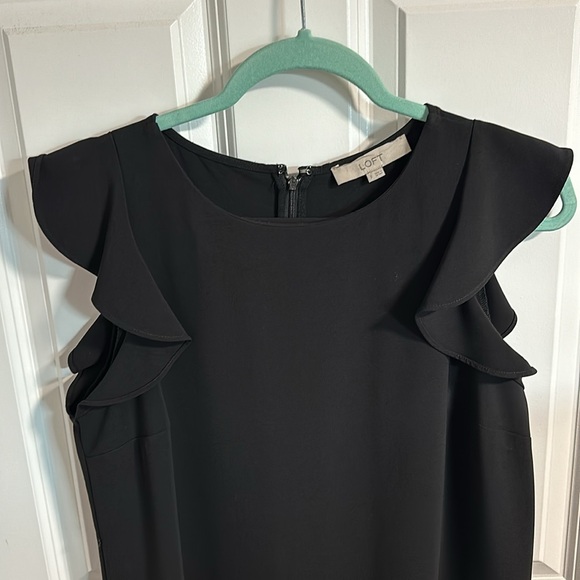 LOFT Black Cocktail or Business Dress - Picture 2 of 2